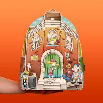 Hey Arnold! Sunset Arms Boarding House Mini Backpack, Image 2